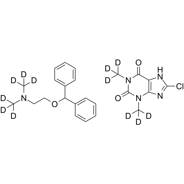 Dimenhydrinate-d12 Structure