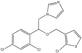 (+)-Tioconazole structure