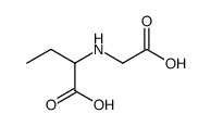 2-(carboxymethylamino)butanoic acid结构式