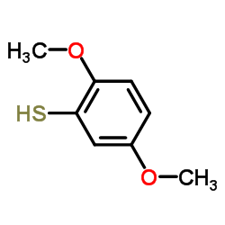 2,5-Dimethoxythiophenol structure