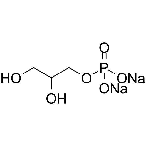 Sodium glycerophosphate Structure