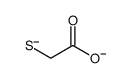 thioglycolate(2−) Structure