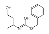 benzyl N-(4-hydroxybutan-2-yl)carbamate Structure