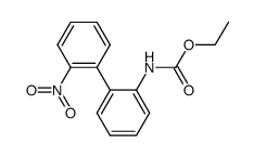 (2'-nitro-biphenyl-2-yl)-carbamic acid ethyl ester Structure