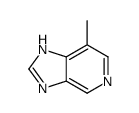 3H-IMidazo[4,5-c]pyridine, 7-Methyl-结构式