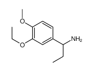 Benzenemethanamine, 3-ethoxy-alpha-ethyl-4-methoxy- (9CI) picture