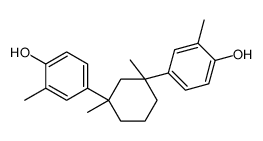 4-[3-(4-hydroxy-3-methylphenyl)-1,3-dimethylcyclohexyl]-2-methylphenol Structure