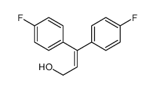 3,3-bis(4-fluorophenyl)prop-2-en-1-ol Structure