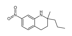 2-Methyl-7-nitro-2-propyl-1,2,3,4-tetrahydro-quinoline structure