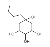 5-butylcyclohexane-1,2,3,5-tetrol结构式