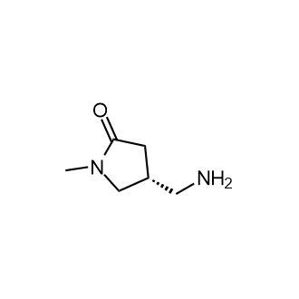 (R)-4-(氨基甲基)-1-甲基吡咯烷-2-酮图片