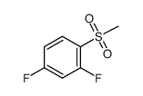 2,4-DIFLUORO-1-(METHYLSULFONYL)BENZENE structure