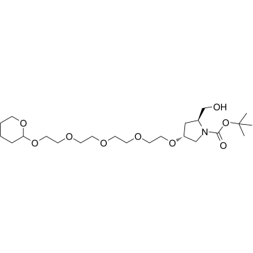 THP-PEG4-Pyrrolidine(N-Boc)-CH2OH图片