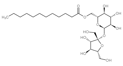 sucrose monolaurate Structure