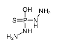 [hydrazinyl(hydroxy)phosphinothioyl]hydrazine Structure