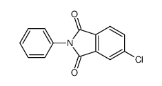 5-chloro-2-phenylisoindole-1,3-dione Structure