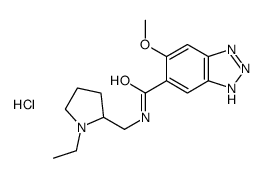 N-[(1-ethylpyrrolidin-2-yl)methyl]-6-methoxy-1H-benzotriazole-5-carboxamide monohydrochloride picture