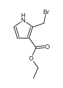 ethyl 2-(bromomethyl)-1H-pyrrole-3-carboxylate Structure