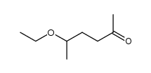 5-ethoxy-hexan-2-one Structure