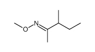 N-Methoxy-3-methylpentane-2-imine Structure