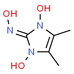 2H-Imidazol-2-one, 1,3-dihydro-1,3-dihydroxy-4,5-dimethyl-, oxime (9CI) structure