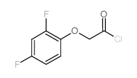 (2,4-Difluoro-phenoxy)-acetyl chloride Structure