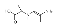 N-[(1Z)-2-Amino-1-propen-1-yl]-L-alanine Structure