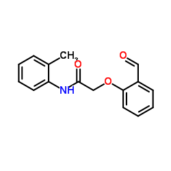 2-(2-Formylphenoxy)-N-(2-methylphenyl)acetamide structure