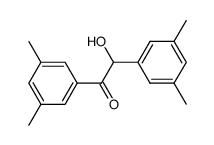 1,2-bis-(3,5-dimethyl-phenyl)-2-hydroxy-ethanone Structure