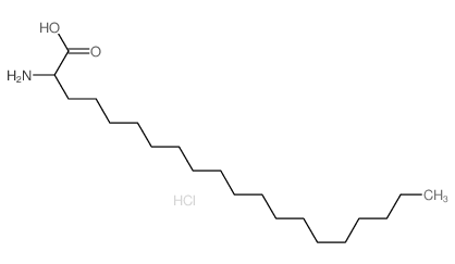 Eicosanoicacid, 2-amino-, hydrochloride (1:1) Structure