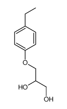 3-(p-Ethylphenoxy)-1,2-propanediol structure