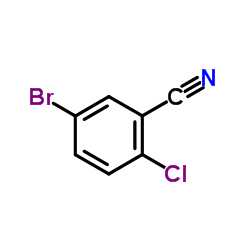 5-Bromo-2-chlorobenzonitrile Structure