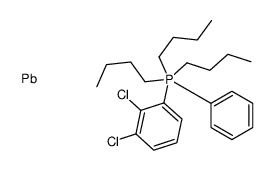 lead,tributyl-(2,3-dichlorophenyl)-phenyl-λ5-phosphane结构式