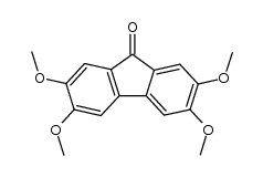 2,3,6,7-tetramethoxyfluoren-9-one结构式