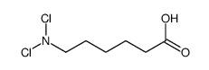 6-(dichloroamino)hexanoic acid Structure