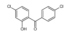 (4-chloro-2-hydroxyphenyl)-(4-chlorophenyl)methanone Structure