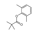 (2,6-dimethylphenyl) 2,2-dimethylpropanoate Structure