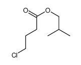 2-methylpropyl 4-chlorobutanoate Structure