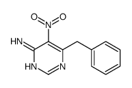 6-benzyl-5-nitropyrimidin-4-amine Structure