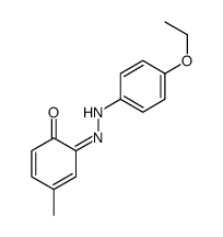 2-[(4-ethoxyphenyl)azo]-p-cresol Structure