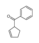 2-cyclopentenyl ketone Structure