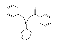 [1-(3-bicyclo[2.2.1]heptanyl)-3-phenylaziridin-2-yl]-phenylmethanone结构式