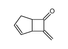 6-methylidenebicyclo[3.2.0]hept-3-en-7-one结构式