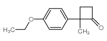 Cyclobutanone, 2-(4-ethoxyphenyl)-2-methyl- (9CI) picture