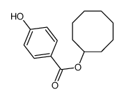 cyclooctyl 4-hydroxybenzoate Structure