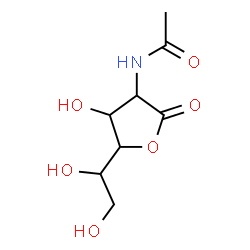 Hexonic acid, 2-(acetylamino)-2-deoxy-, gamma-lactone (9CI) picture