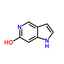 6-羟基-5-氮杂吲哚结构式