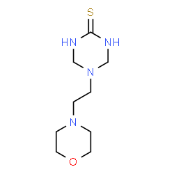 5-(2-Morpholin-4-ylethyl)-1,4,5,6-tetrahydro-1,3,5-triazine-2-thiol Structure