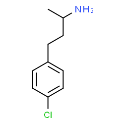 4-(4-chlorophenyl)butan-2-amine Structure