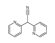 2,2-bis-(pyridin-2-yl)-acetonitrile结构式